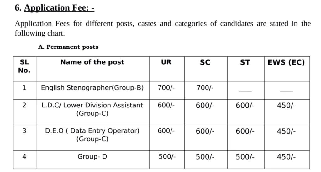 High Court Data Entry Operator Vacancy